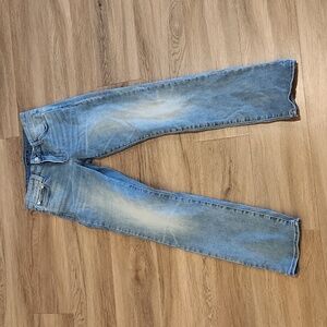 Mid Rise Lucky Brand Straight Jeans